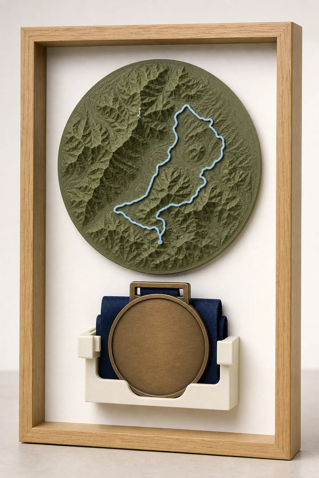Relief and medal in one frame
