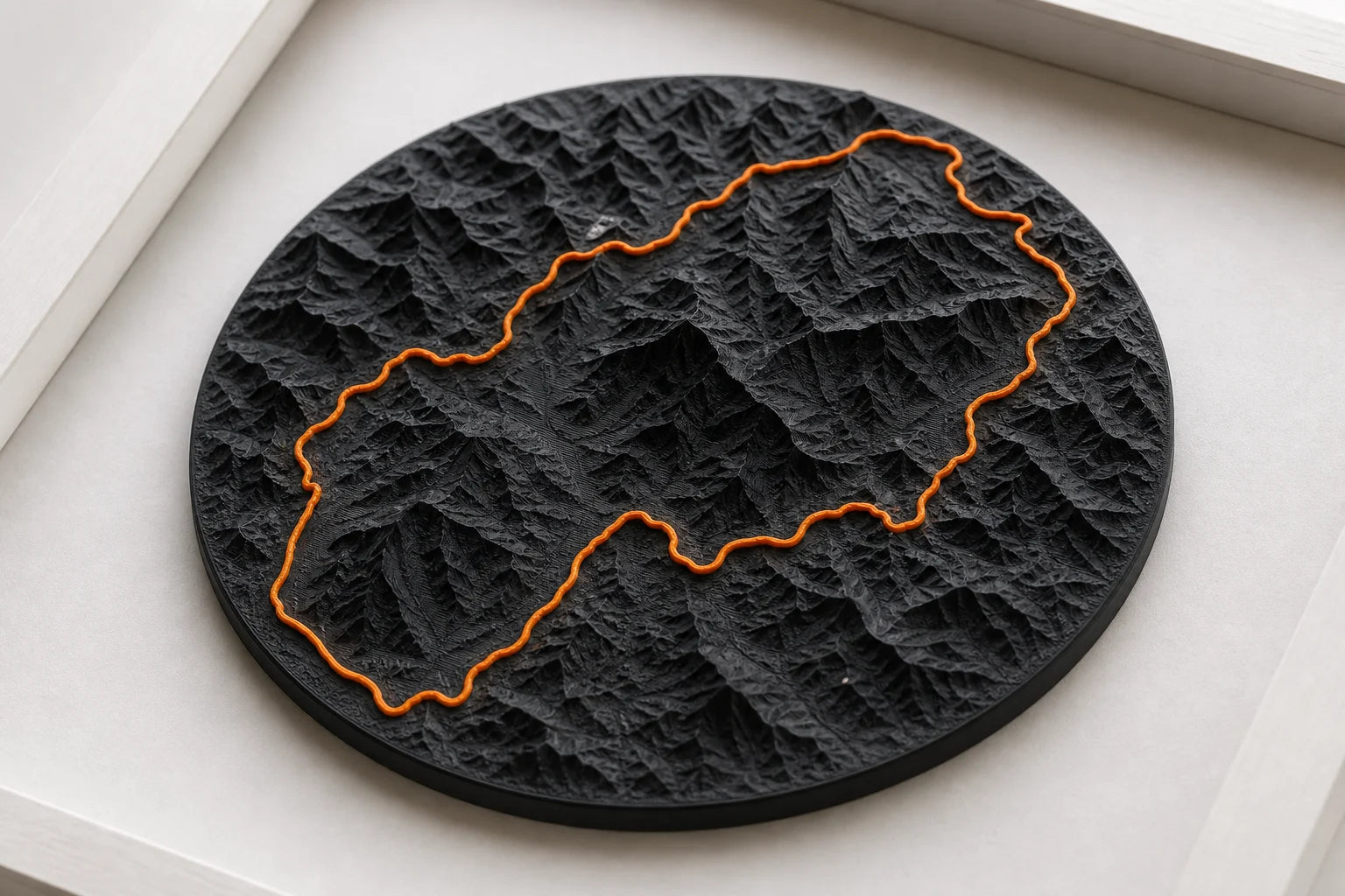 Terrain, route and true depth